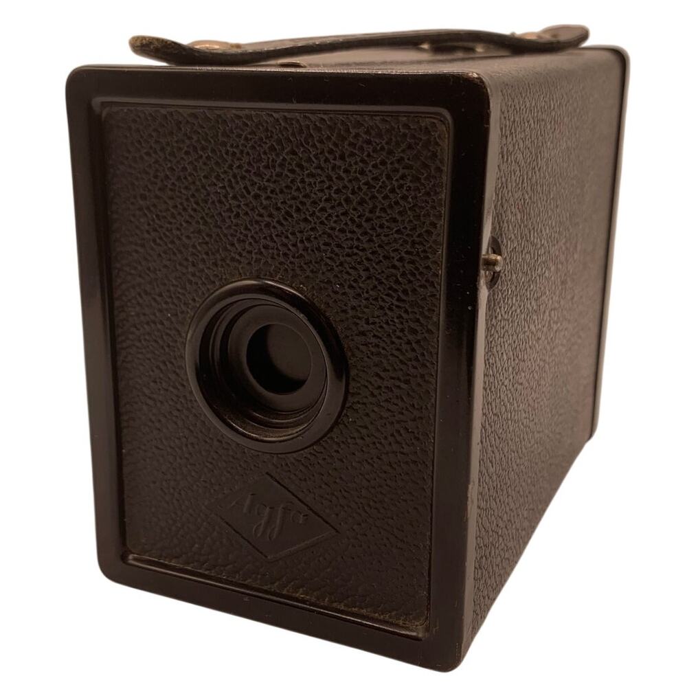 Vintage Agfa Cadet Flash Box Camera A-8 Germany 1940s A8 Film With Viewfinder